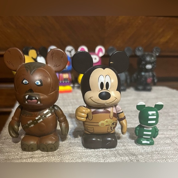 DISNEY VINYLMATIONS  3” Figures Bundle of 9 including 2 Rare *Cosmos & Dug - Picture 6 of 15